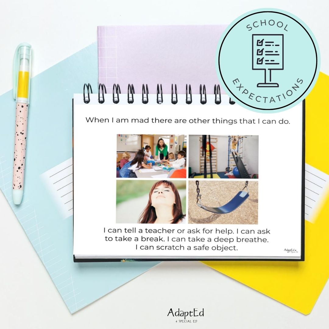 Social Skills Story: Scratching: Editable (Printable PDF ) Social Skills - AdaptEd4SpecialEd