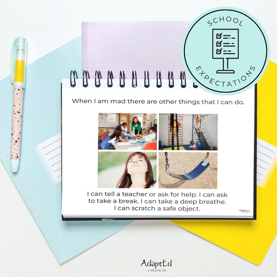 Social Skills Story: Scratching: Editable (Printable PDF ) Social Skills - AdaptEd4SpecialEd