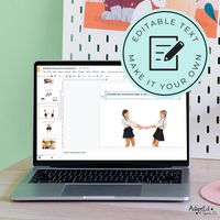 Thumbnail for Social Skills Story: Sharing: Editable (Printable PDF) Social Skills - AdaptEd4SpecialEd