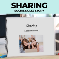 Thumbnail for Social Skills Story: Sharing: Editable (Printable PDF) Social Skills - AdaptEd4SpecialEd