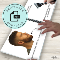 Thumbnail for Social Narrative: Shaving (Printable PDF) Puberty - AdaptEd4SpecialEd