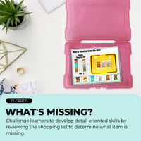 Thumbnail for Follow the Shopping List: Chips and Snack Foods (Interactive Digital + Printable PDF) Shopping Lists - AdaptEd4SpecialEd