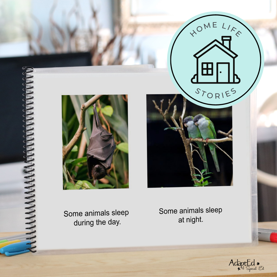 Social Skills Story: Sleeping at Night: Editable (Printable PDF ) Uncategorized - AdaptEd4SpecialEd