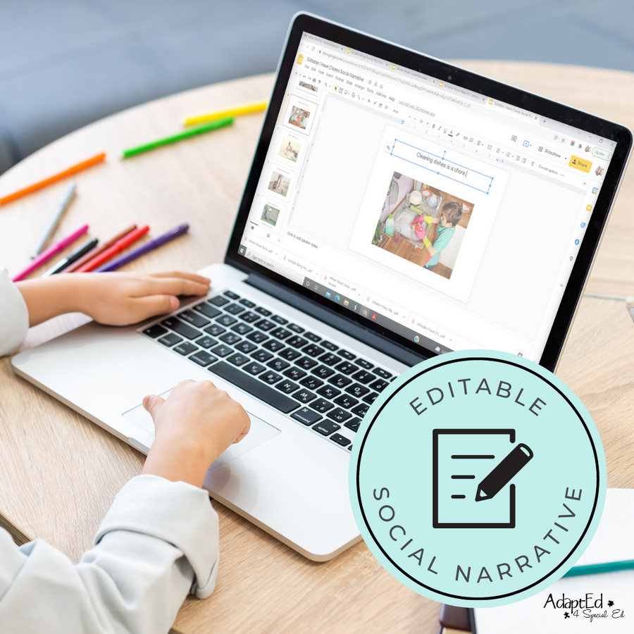 Social Narratives Forever GROWING Bundle (Printable PDF) Bundle - AdaptEd4SpecialEd