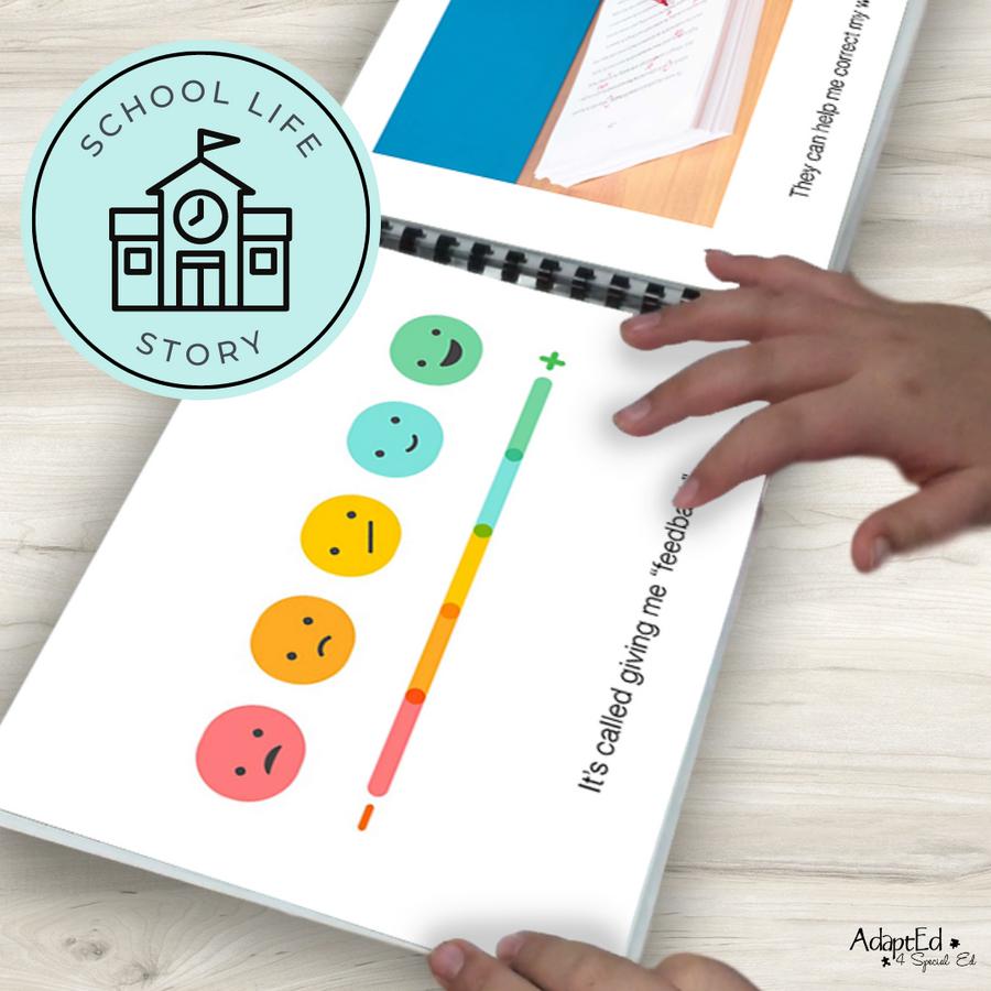 Social Narrative: Accepting Feedback: Editable (Printable PDF ) Social Skills - AdaptEd4SpecialEd