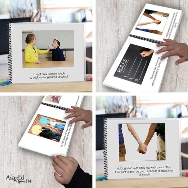 Social Narrative: I'm in a Relationship | I have a Boyfriend/ Girlfriend: Editable (Printable PDF ) Puberty - AdaptEd4SpecialEd