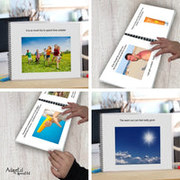 Thumbnail for Social Skills Story: Wearing Sunscreen: Editable (Printable PDF ) Life Skills - AdaptEd4SpecialEd