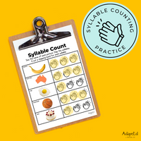 Thumbnail for Counting Syllables: Clap It Out - AdaptEd4SpecialEd