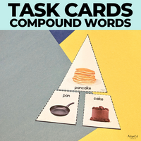 Thumbnail for Compound Words Task Cards