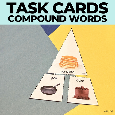 Compound Words Task Cards