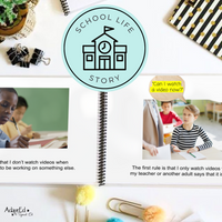 Thumbnail for Neurodivergent Affirming Social Skills Story: Stopping When Time is Up: Editable (Printable PDF) Neurodivergent Affirming - AdaptEd4SpecialEd