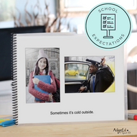 Thumbnail for Social Skills Story: Wearing a Jacket: Editable (Printable PDF ) Social Skills - AdaptEd4SpecialEd