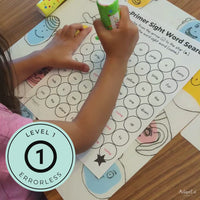 Pre Primer Sight Words Dot to Dot Stamp It Maze