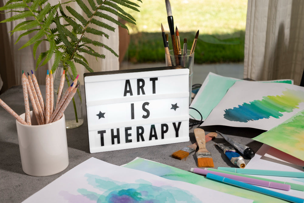 3 Art Therapy Exercises to Help Kids With Stress & Anxiety