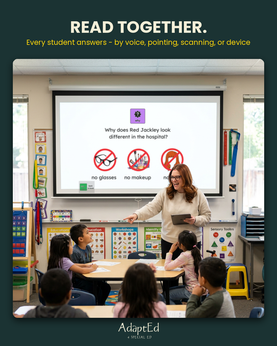 The Tower Treasure — Adapted Novel Study for Students with Significant Support Needs