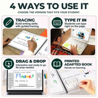 All About Me Adapted Books — Quick Customizer Fills In Student Info (Printable + Digital)