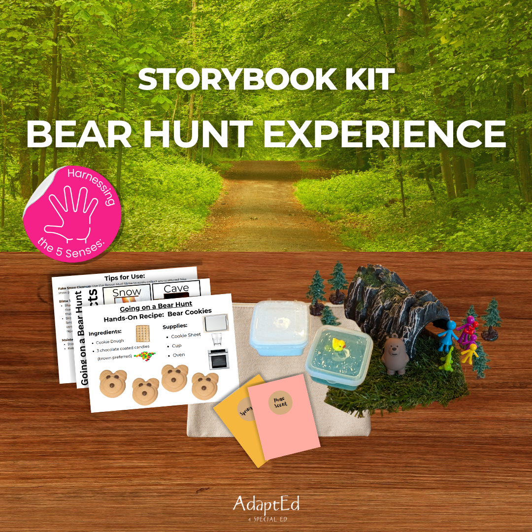 Multi-Sensory Storytelling Kit: The Bear Hunt Experience (Shipped)