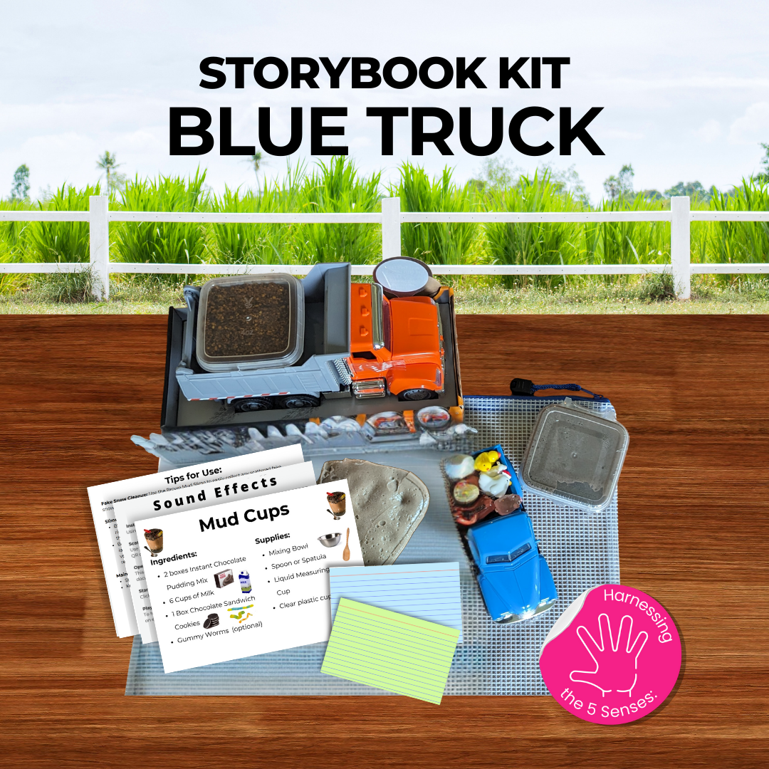 Multi-Sensory Storytelling Kit: Friendly Blue Truck (Shipped)