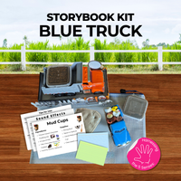 Thumbnail for Multi-Sensory Storytelling Kit: Friendly Blue Truck (Shipped)