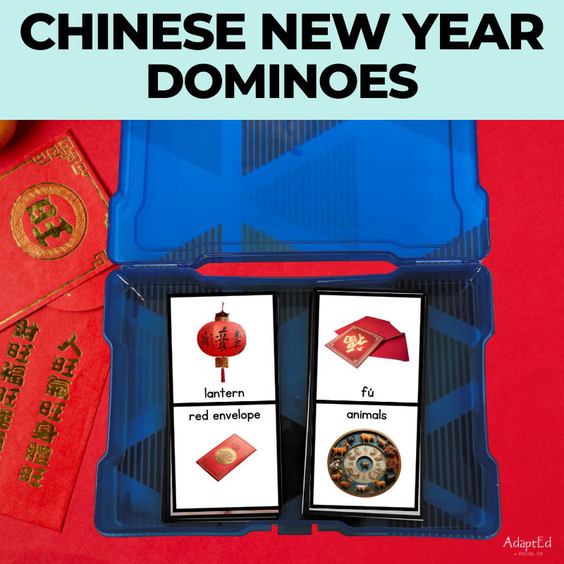 Chinese New Year/ Holiday Dominoes (Printable PDF)