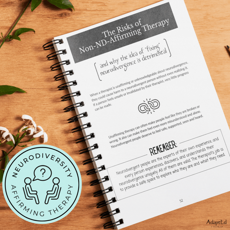 Neurodiversity Affirming Training Handbook