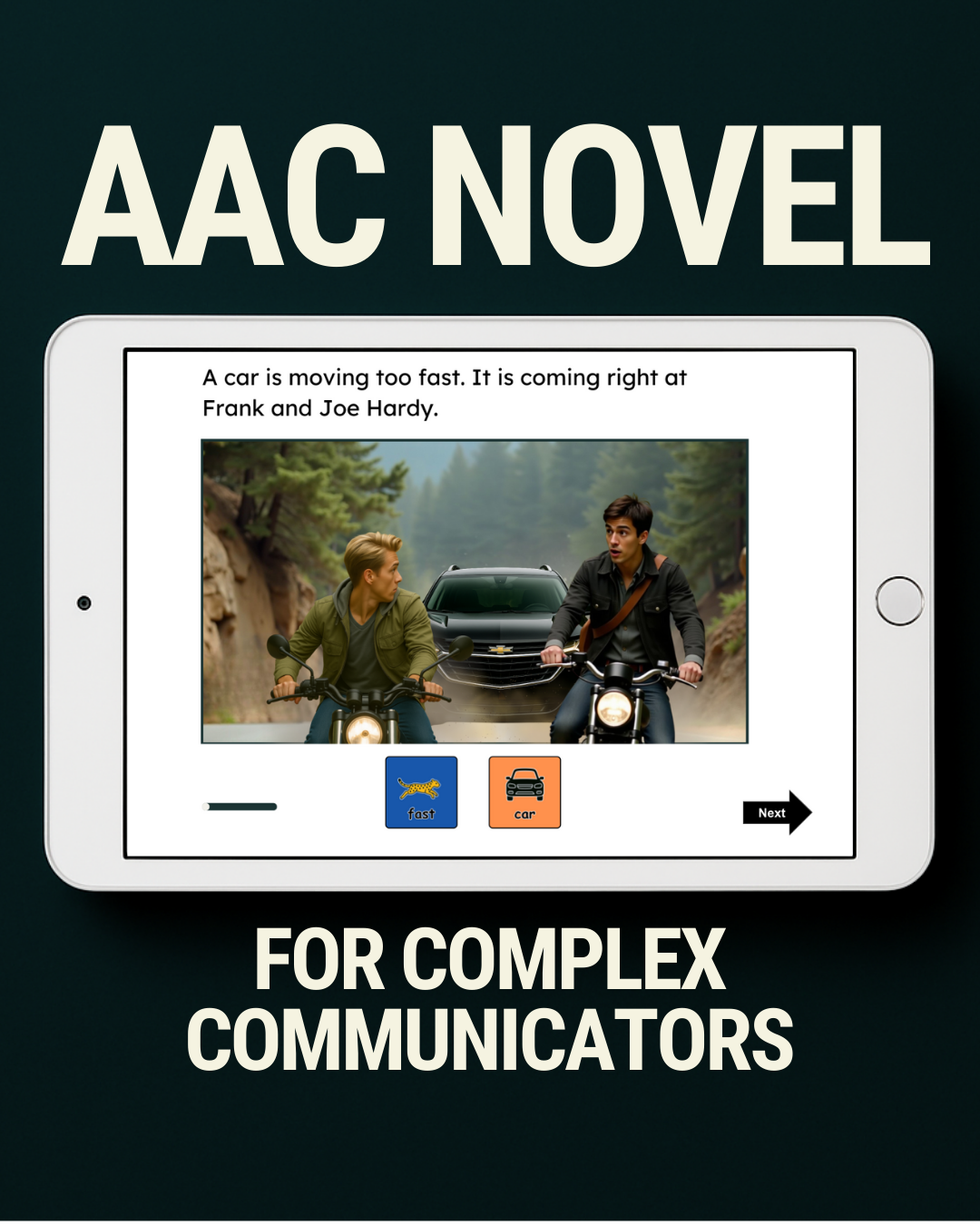 The Hardy Boys: The Tower Treasure — AAC Symbol-Supported Accessible Novel for Complex Communicators