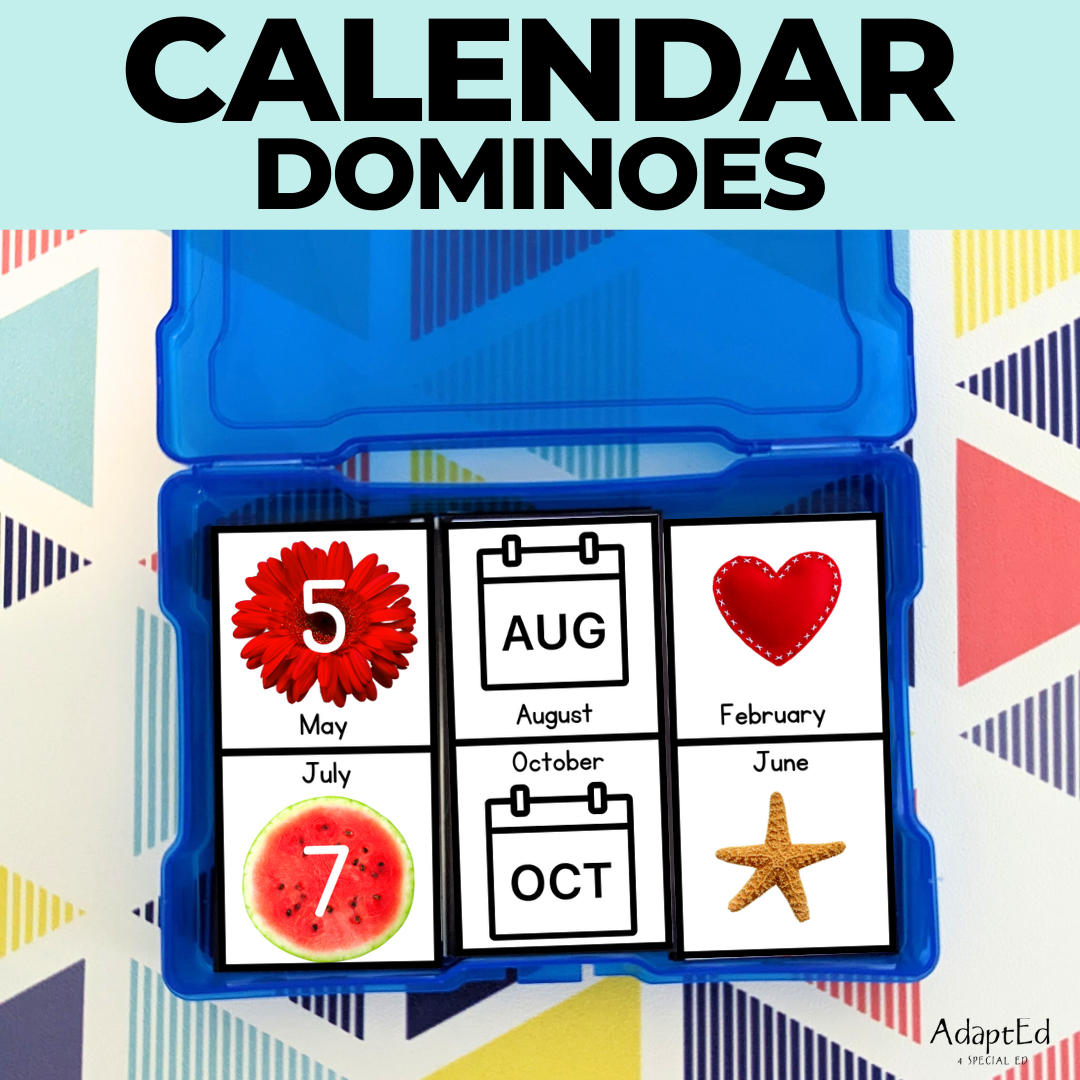 Months of the Year Calendar Dominoes (Printable PDF)