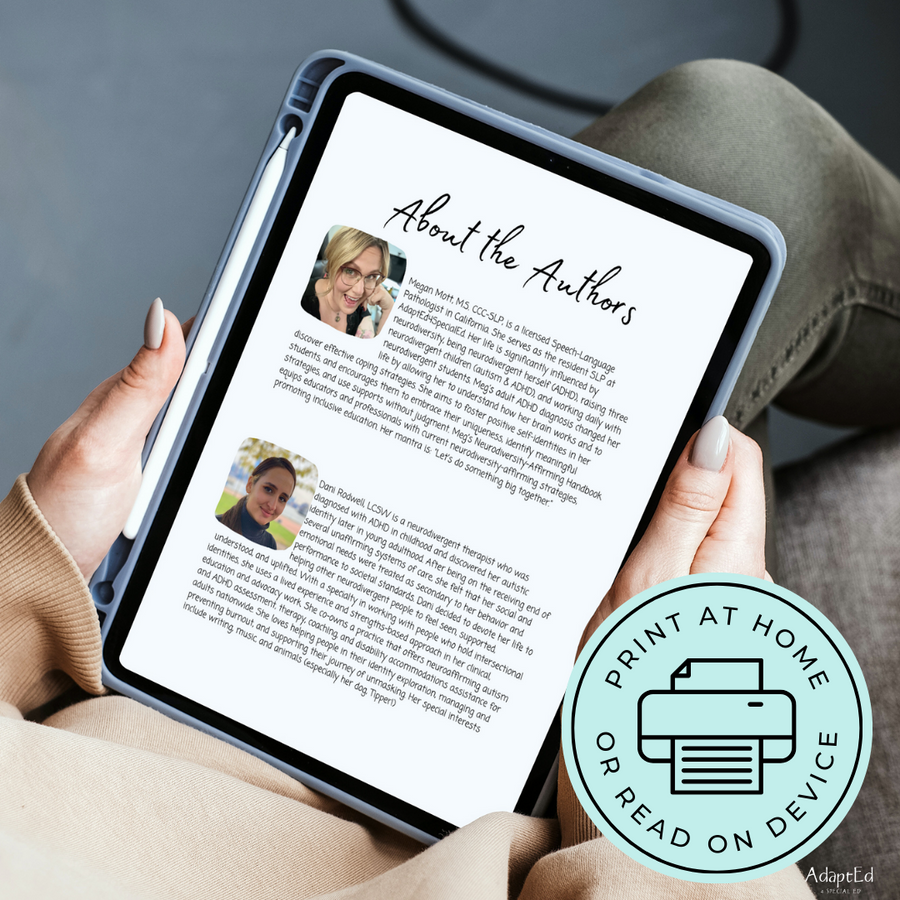 Neurodiversity Affirming Training Handbook