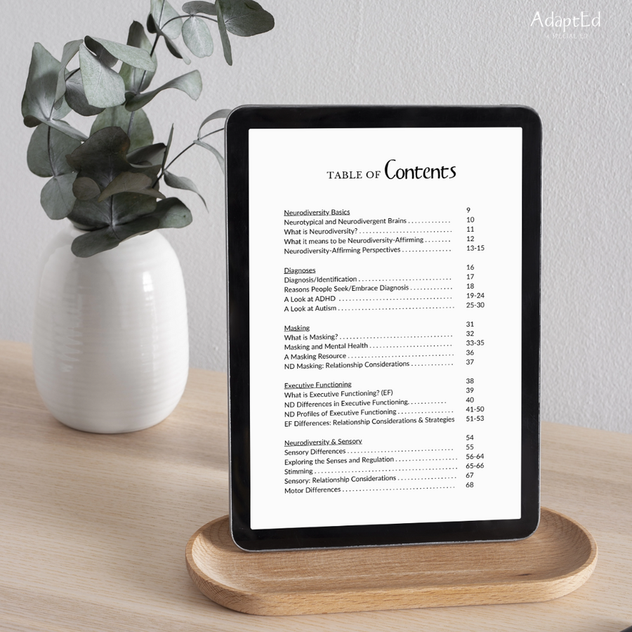 Navigating Neurodiversity: An Affirming Guide for Adults