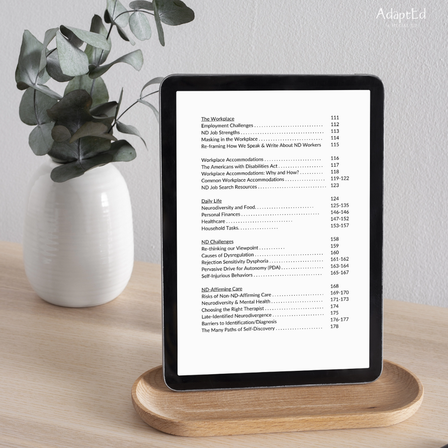 Navigating Neurodiversity: An Affirming Guide for Adults