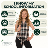 All About Me Adapted Books — Quick Customizer Fills In Student Info (Printable + Digital)