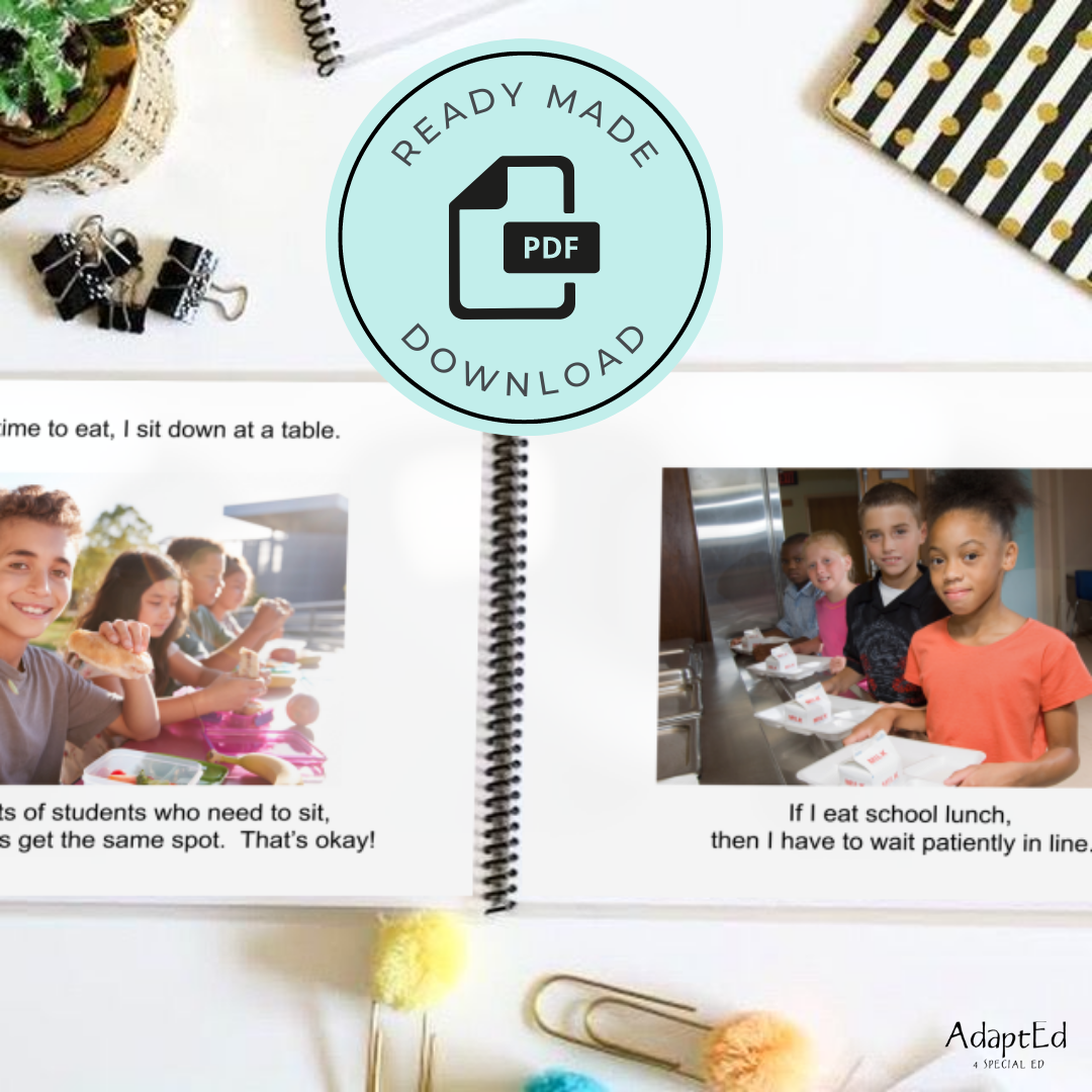 Social Skills Stories: School Expectations Bundle: Editable