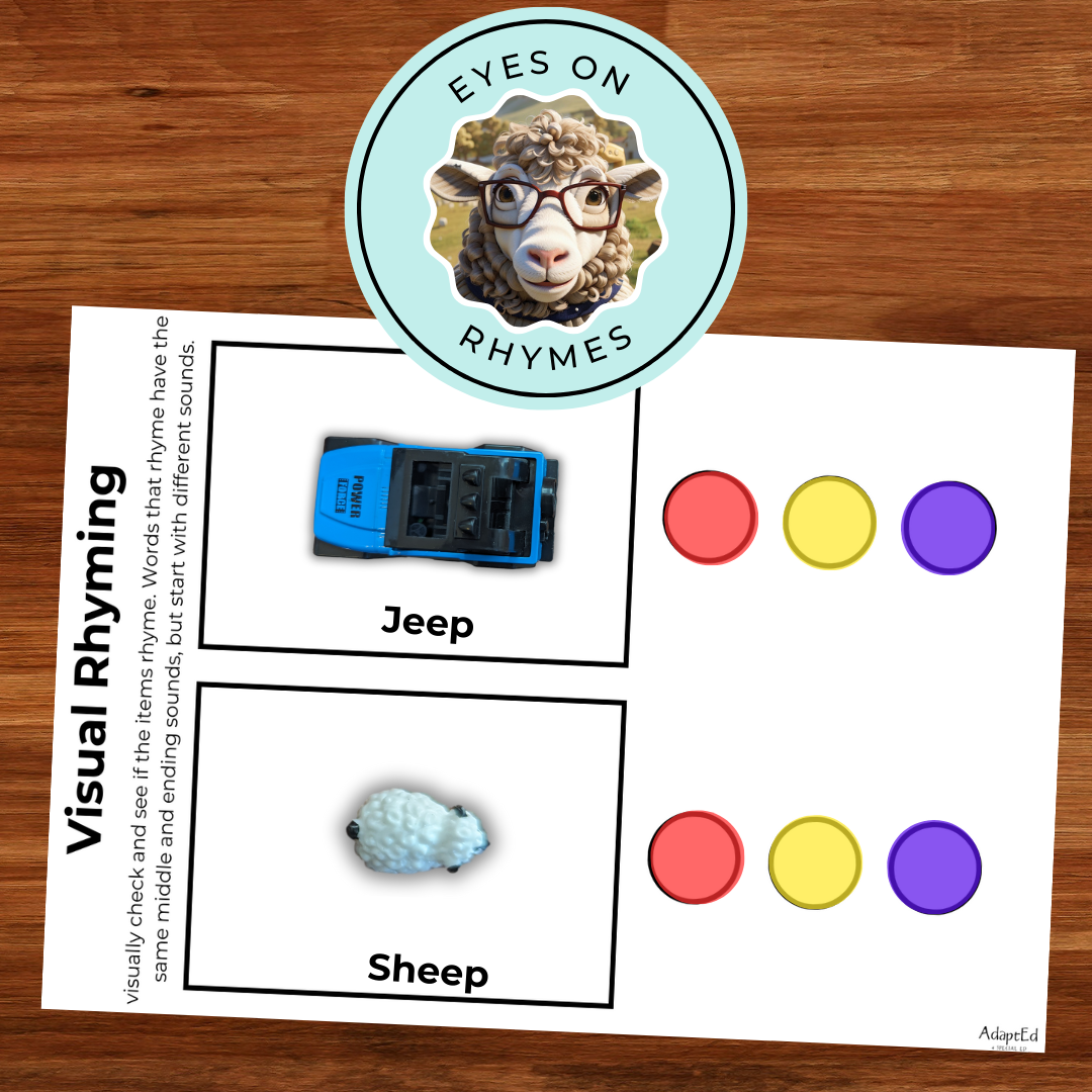 Multi-Sensory Storytelling Kit: Sheep in a Jeep (Printed and Shipped)