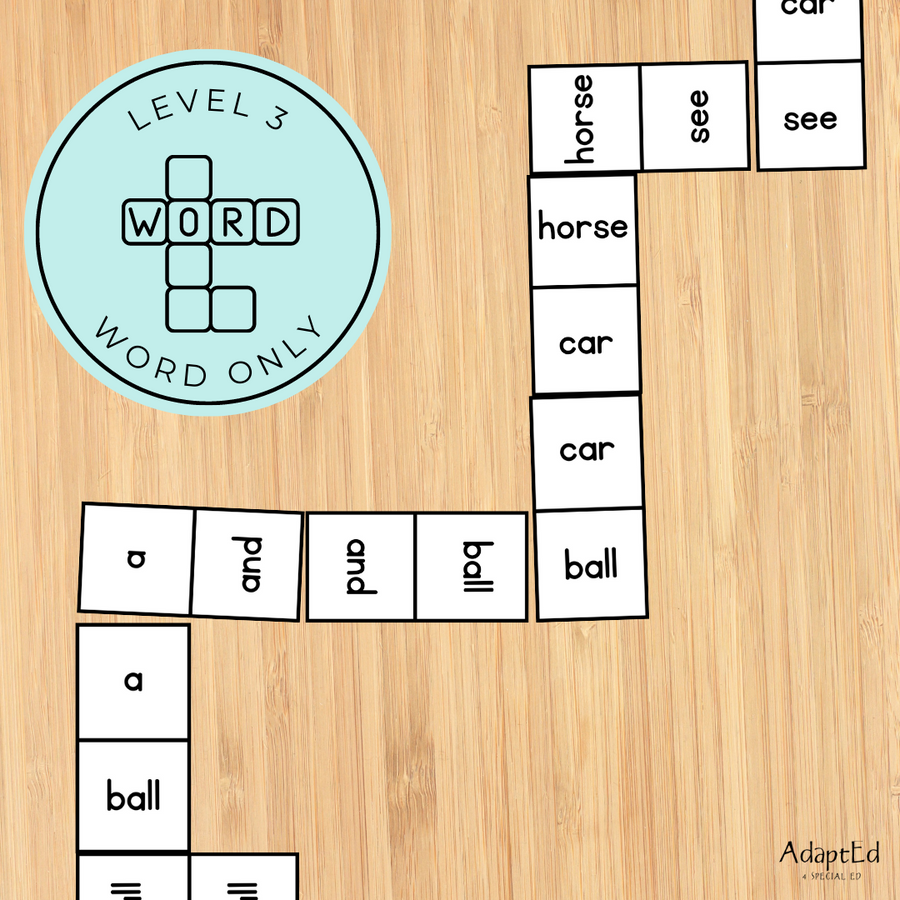 Edmark Sight Word Dominoes Set 1