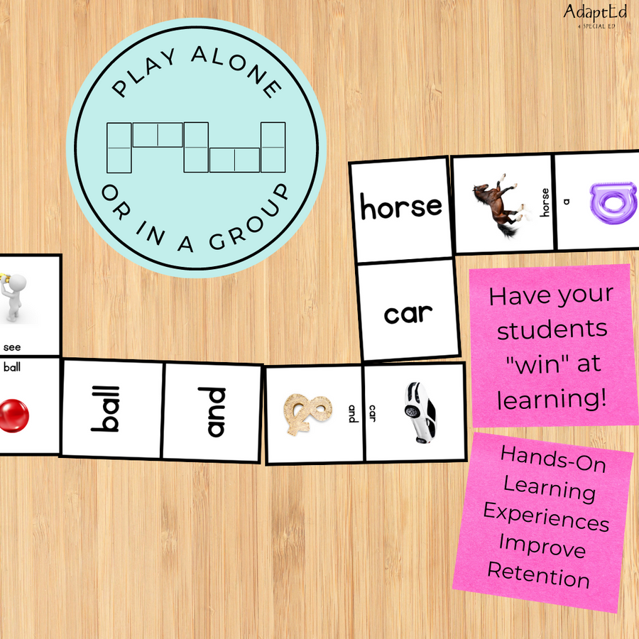 Edmark Sight Word Dominoes Set 1