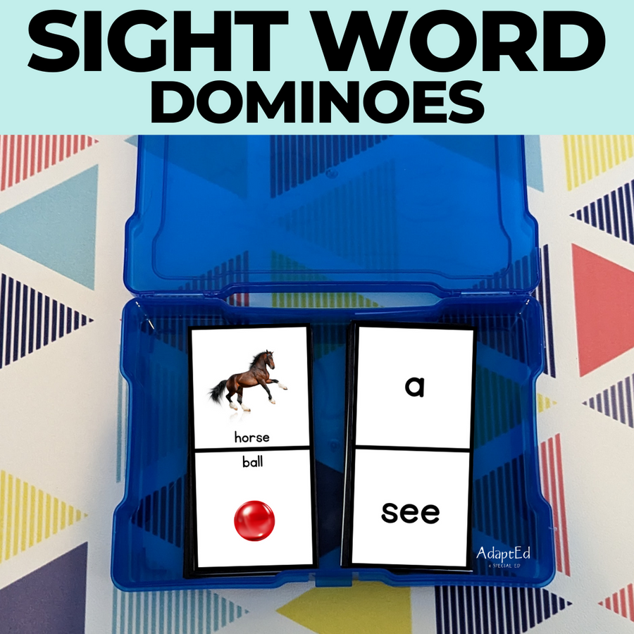 Edmark Sight Word Dominoes Set 1