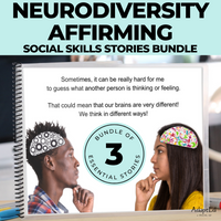 Thumbnail for Neurodiversity Affirming Bundle: Collection of 3: Editable (Printable PDF )