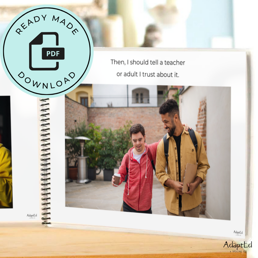 Understanding School's No-Pornography Rules: An Editable Social Skills Story (Editable/ Printable PDF)