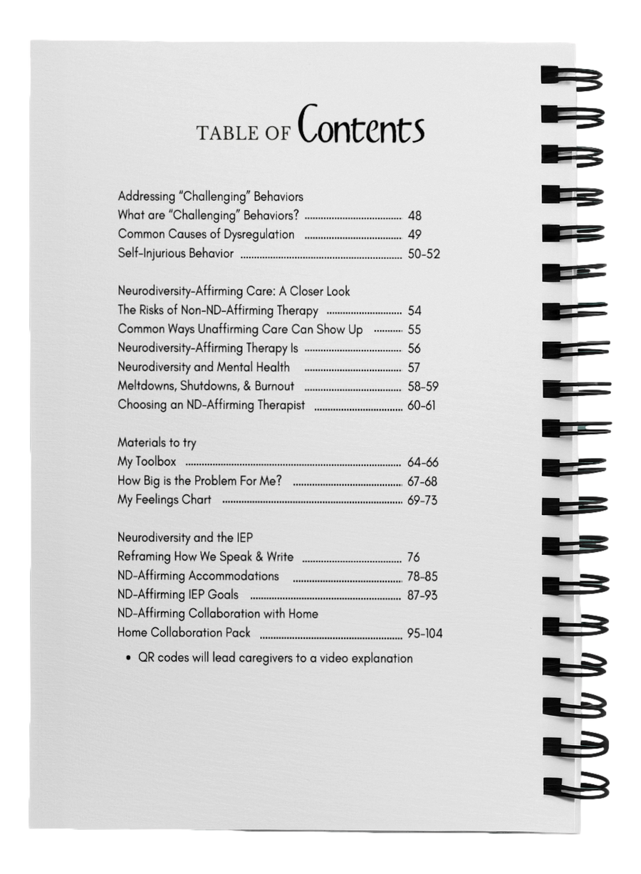 Neurodiversity Affirming Training Handbook