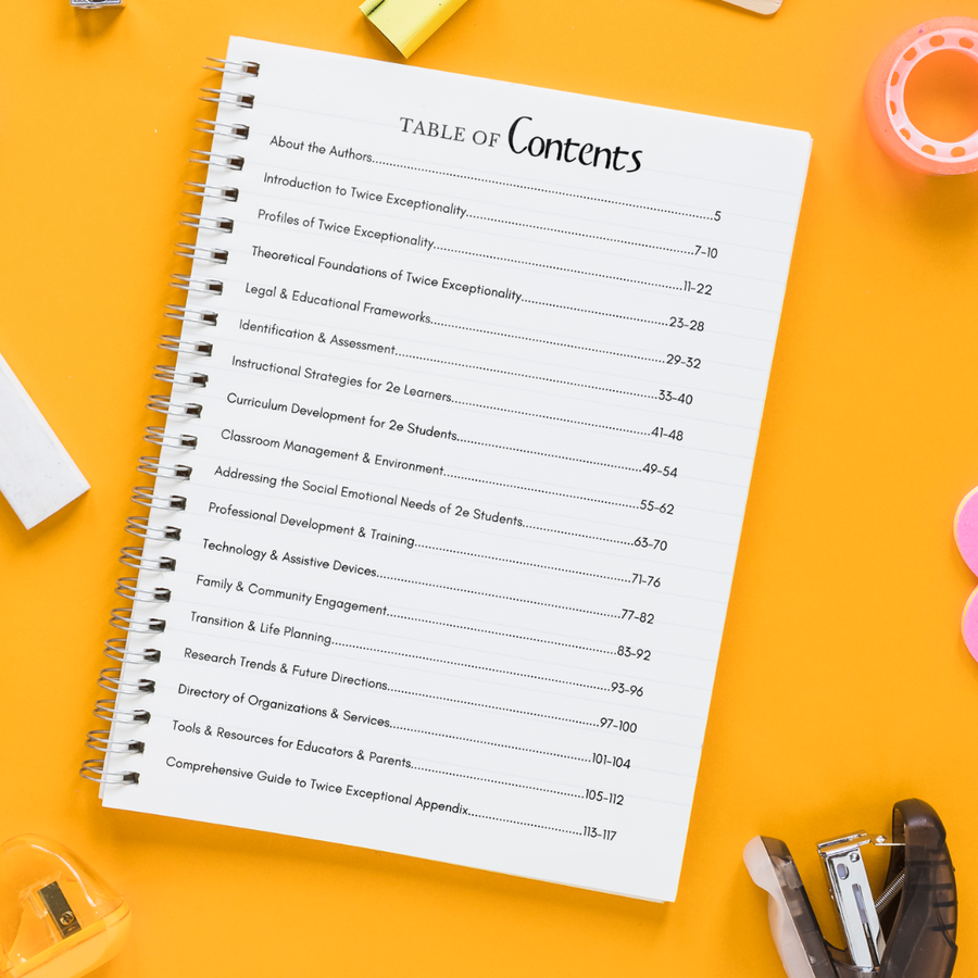 Comprehensive Guide to Twice Exceptionality Handbook