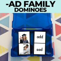 Thumbnail for SOR -ad Word Family Dominoes: Rhyming
