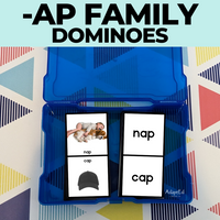 Thumbnail for SOR -ap Word Family Dominoes: Rhyming