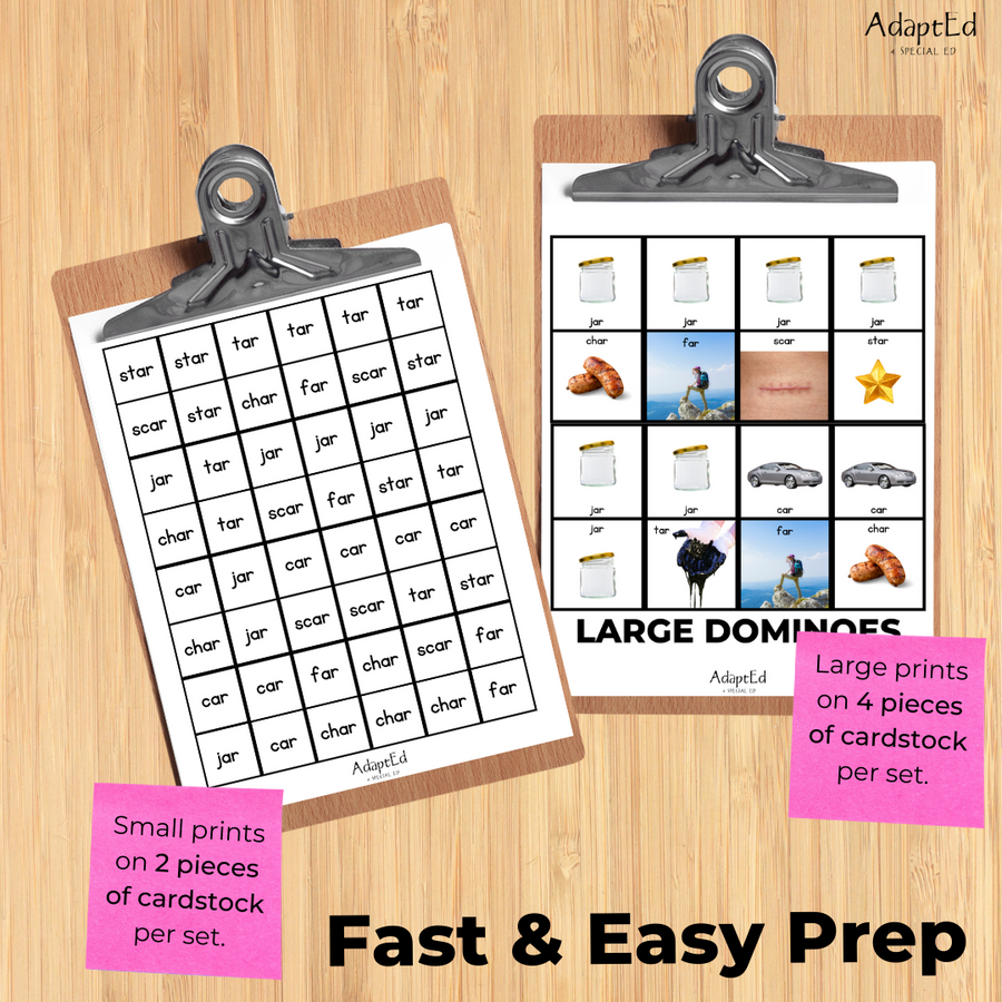 SOR Short A Word Family Dominoes Rhyming