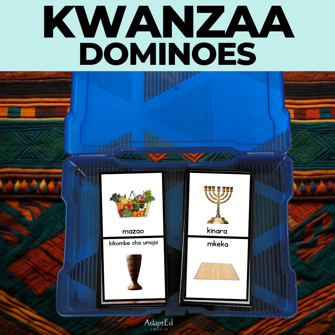 Kwanzaa Holiday Dominoes (Printable PDF)