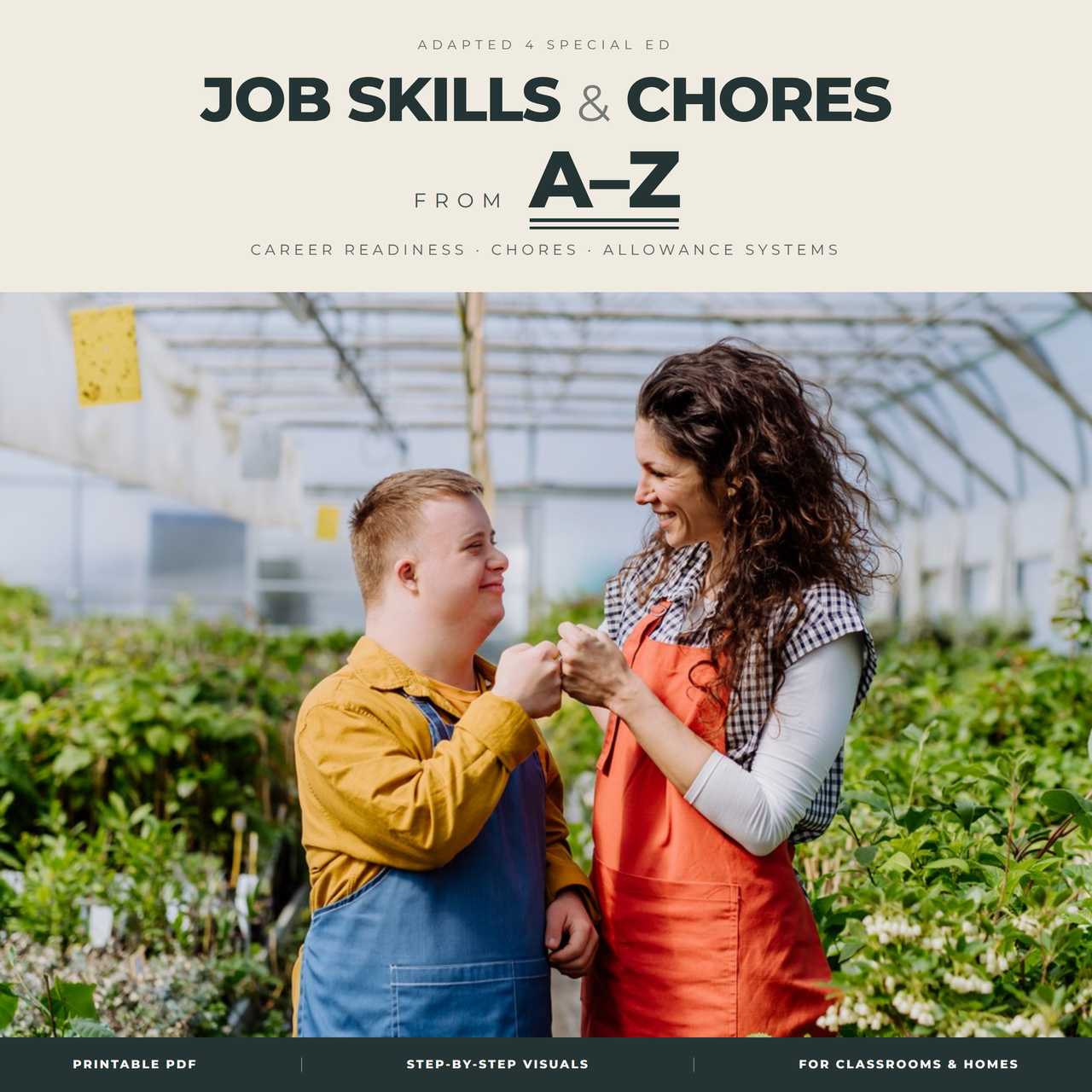Job Skills & Chores from A-Z | Career Readiness for Special Education & Home