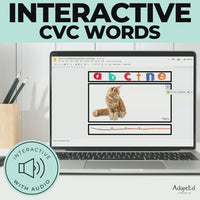 CVC Word Builders Interactive Short A