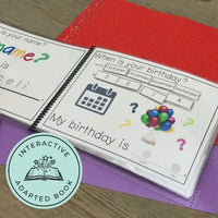 Morning Work "All About Me" (Printable + Interactive Digital)