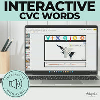 CVC Word Builders Interactive Short E