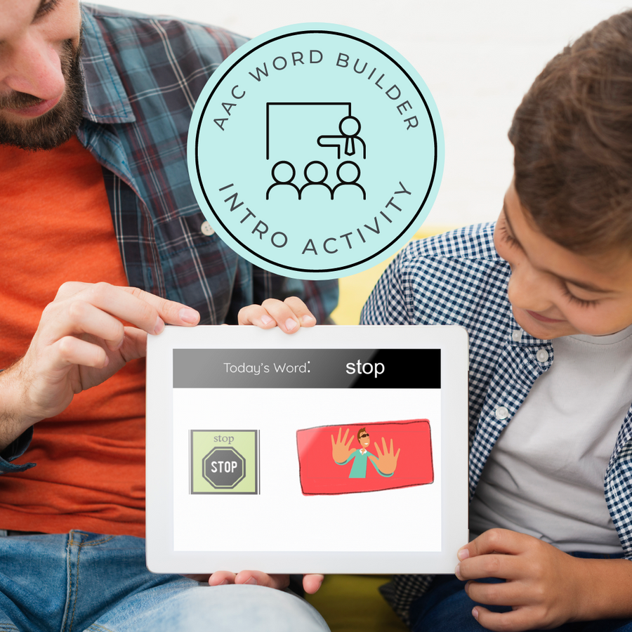 AAC Word Builder: 20 Word Bundle "This resource is amazing and has saved me hours of lesson planning!" -Brigid AAC Core Vocabulary - AdaptEd4SpecialEd