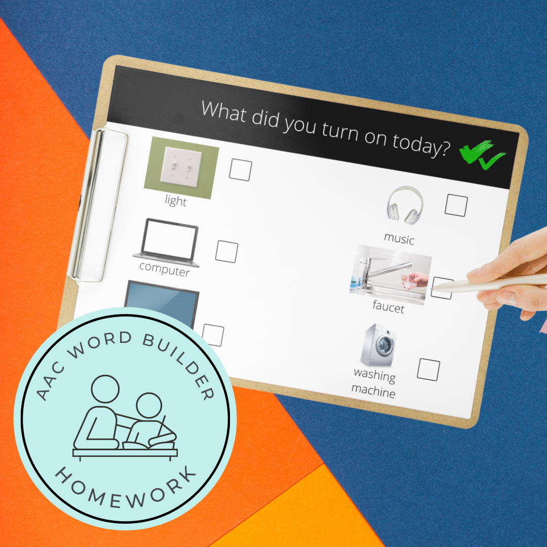 AAC Word Builder: 20 Word Bundle "This resource is amazing and has saved me hours of lesson planning!" -Brigid AAC Core Vocabulary - AdaptEd4SpecialEd